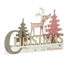 PINK MERRY LITTLE CHRISTMAS SIGN